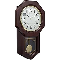 SEIKO - SEIKO chime&amp;strike 掛け時計 電波アナログ 報時選択式木枠茶 91jA5KrZjtL._UF350,350_QL50_.jpg